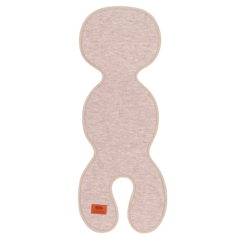 Wkładka antypotowa z wełny merino do fotelika 0-13 kg, 9-18 kg Beż Melanż SM