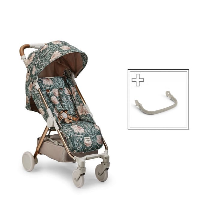 Elodie Details - wózek spacerowy MONDO - Pimpernel + pałąk do wózka - ZESTAW SC
