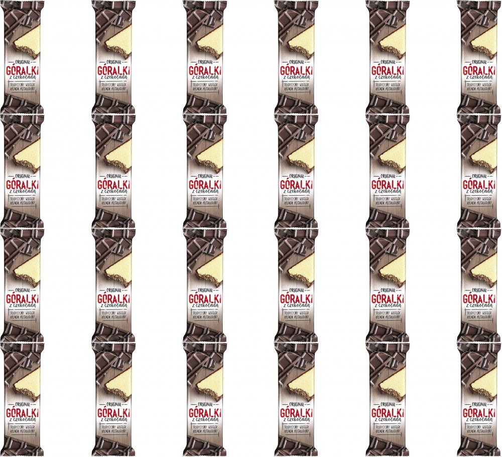 24x Wafelek Góralki, czekoladowy, 45g