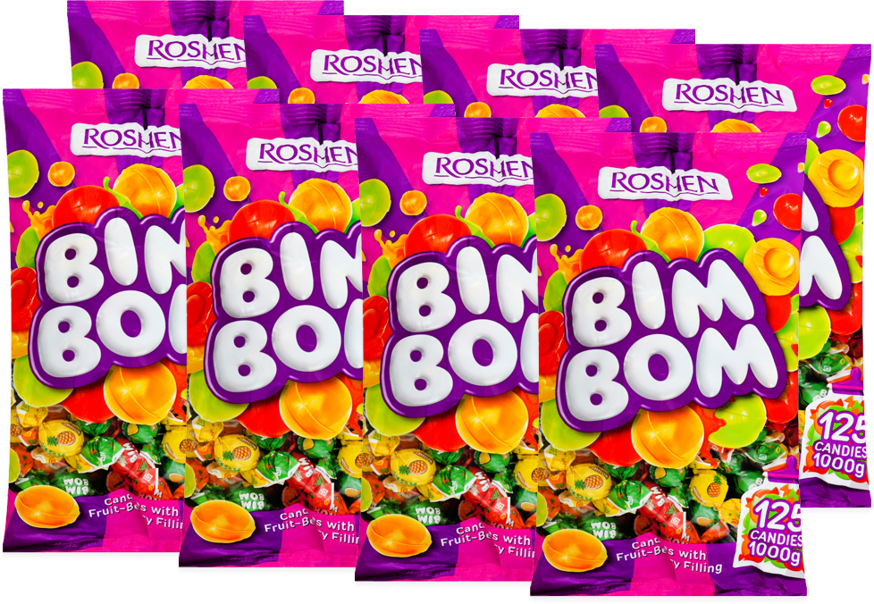 8x Cukierki Roshen Bim Bom, 1kg