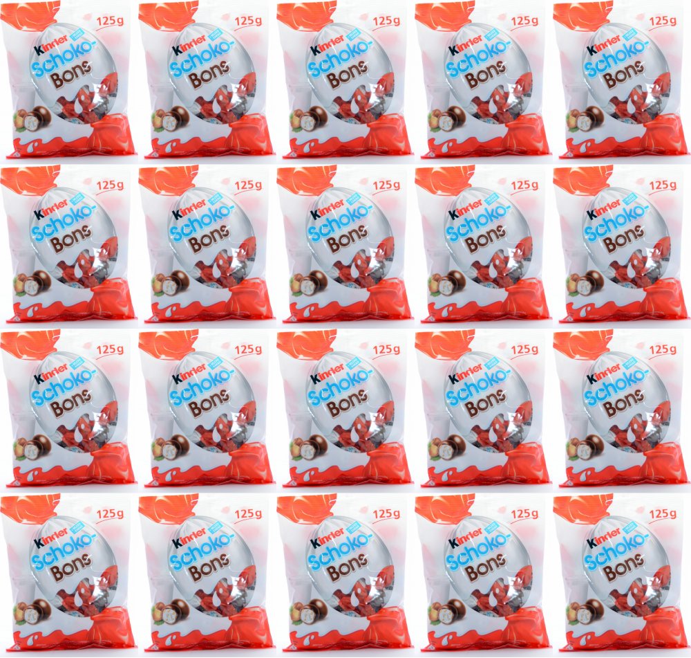 20x Cukierki Kinder Schoko Bons, 125g