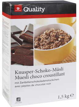 Musli TG Quality, z czekoladą, 1.5kg