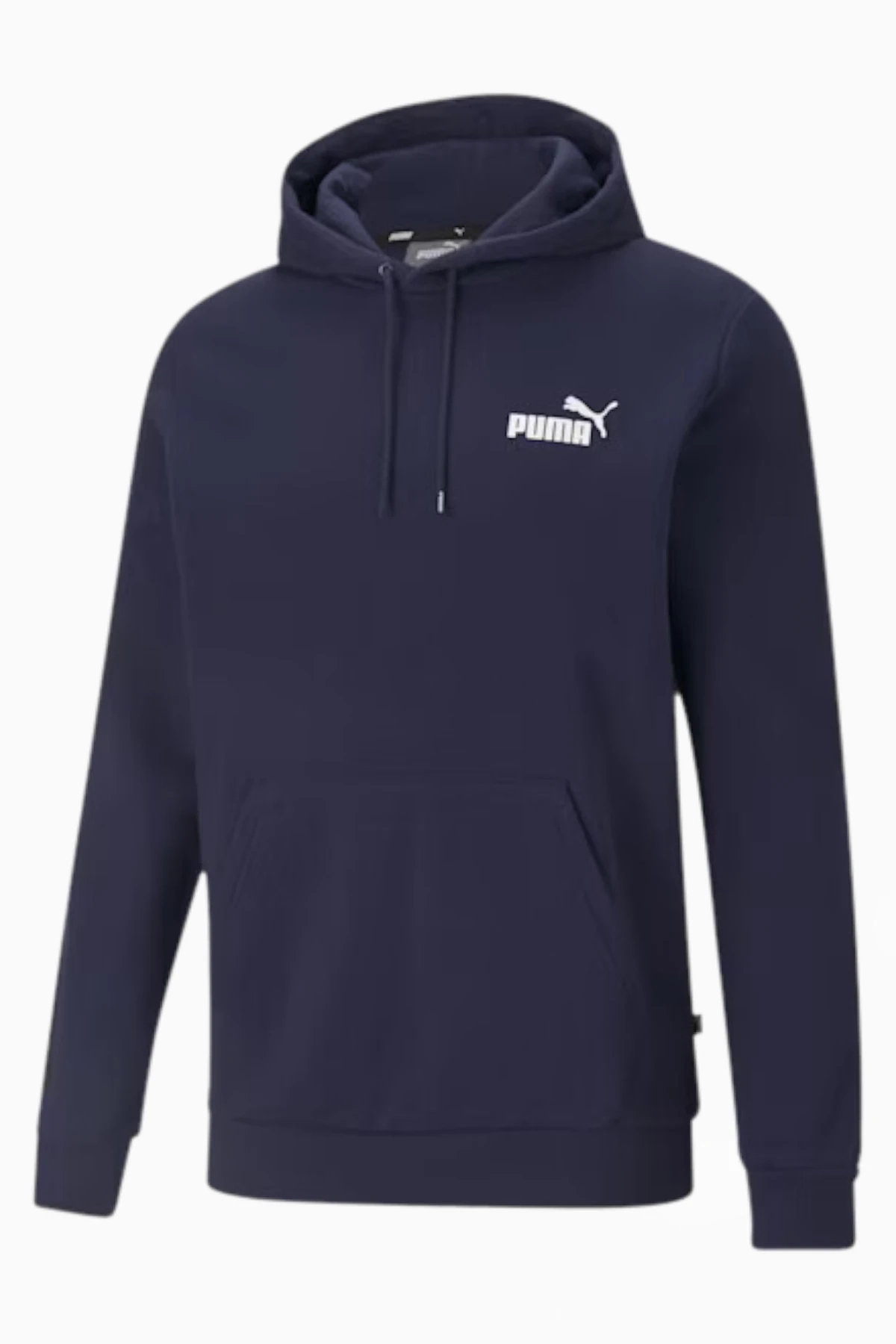 Bluza z kapturem Puma Essentials Small Logo - Granatowy