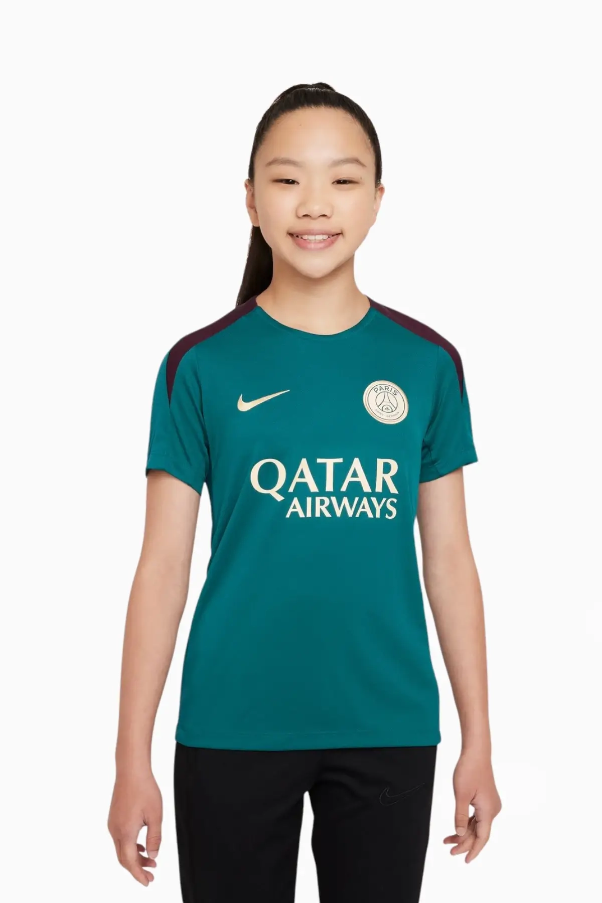 Koszulka Nike PSG 24/25 Strike Junior - Zielony