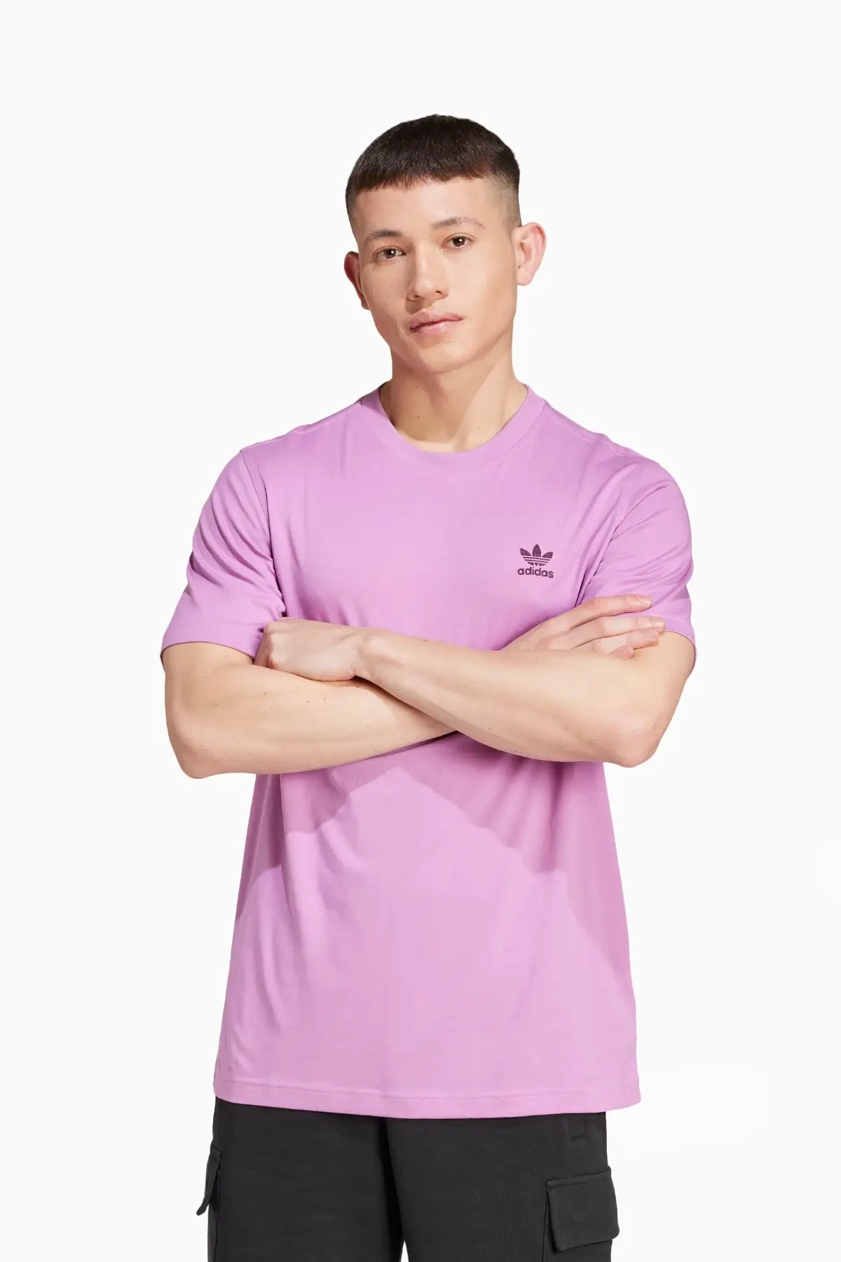 Koszulka adidas Trefoil Essentials - Różowy
