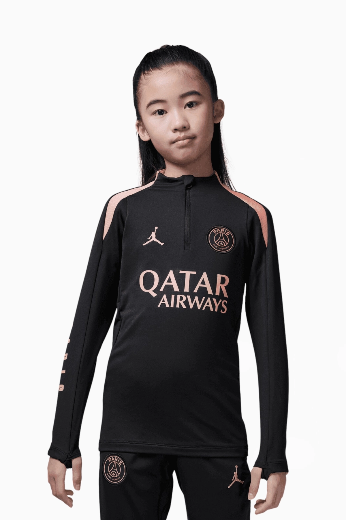 Bluza Nike PSG x Jordan 24/25 Strike Junior - Czarny