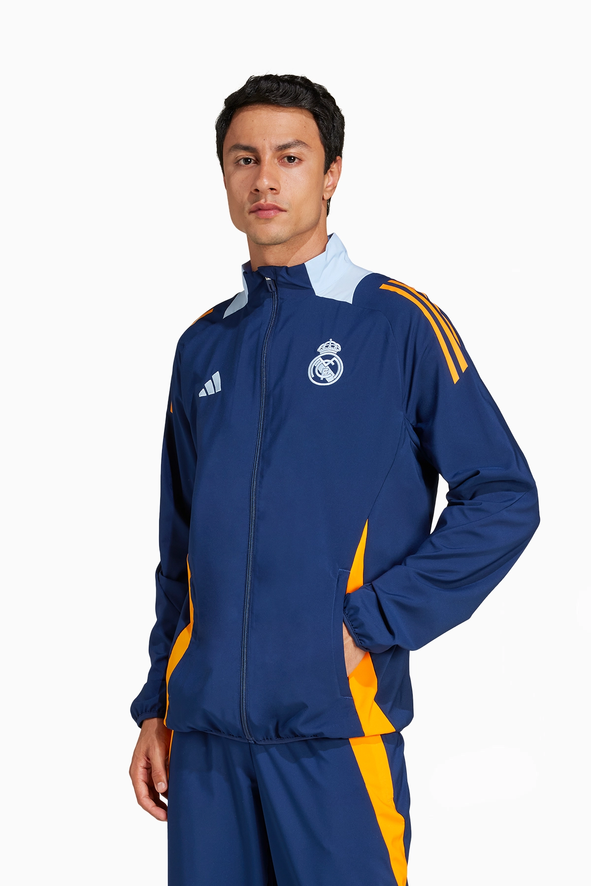 Bluza adidas Real Madryt 24/25 Presentation - Granatowy