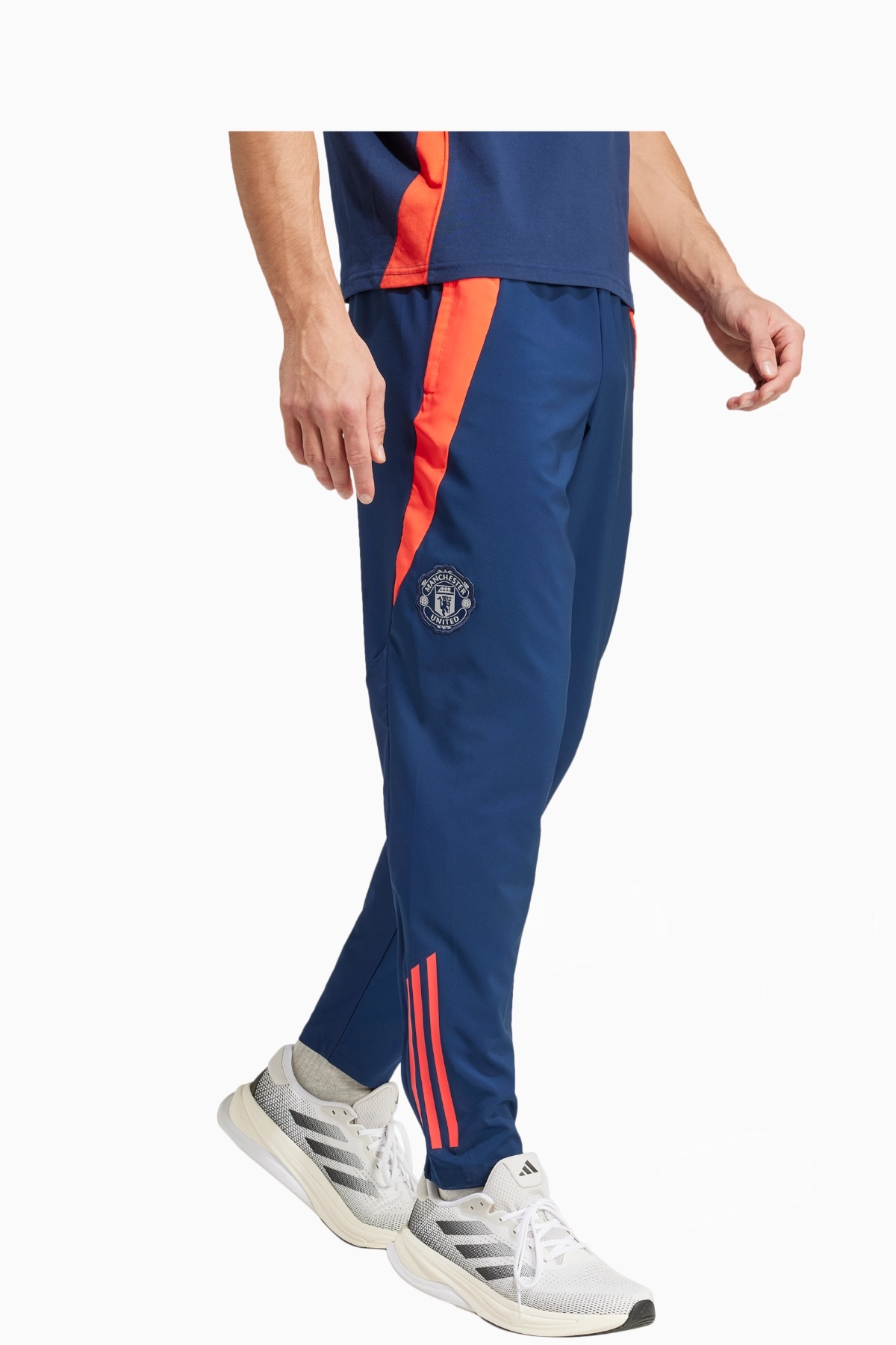 Spodnie adidas Manchester United 24/25 Presentation - Granatowy