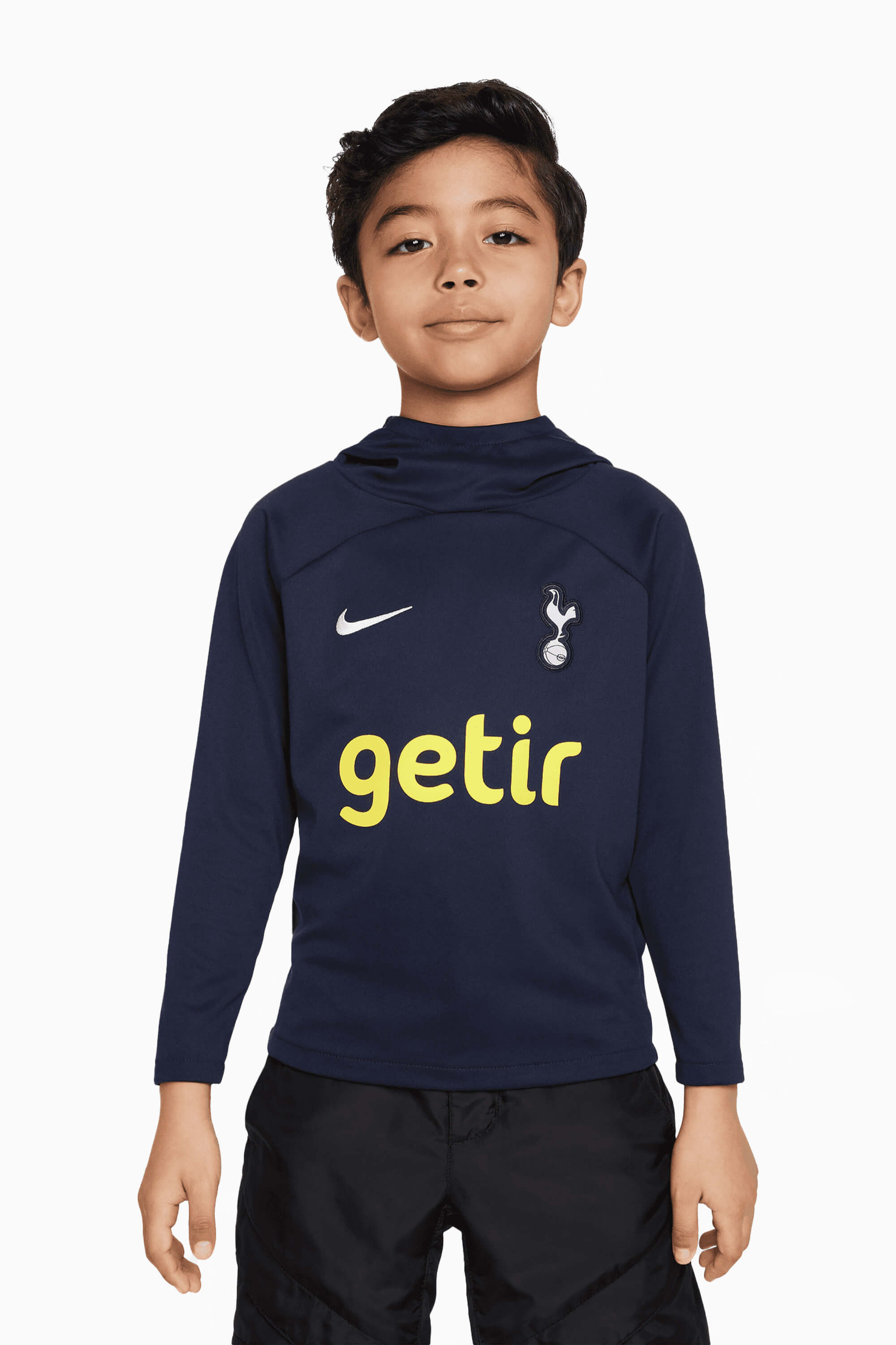 Bluza z kapturem Nike Tottenham Hotspur 23/24 Academy Pro Małe dzieci - Granatowy