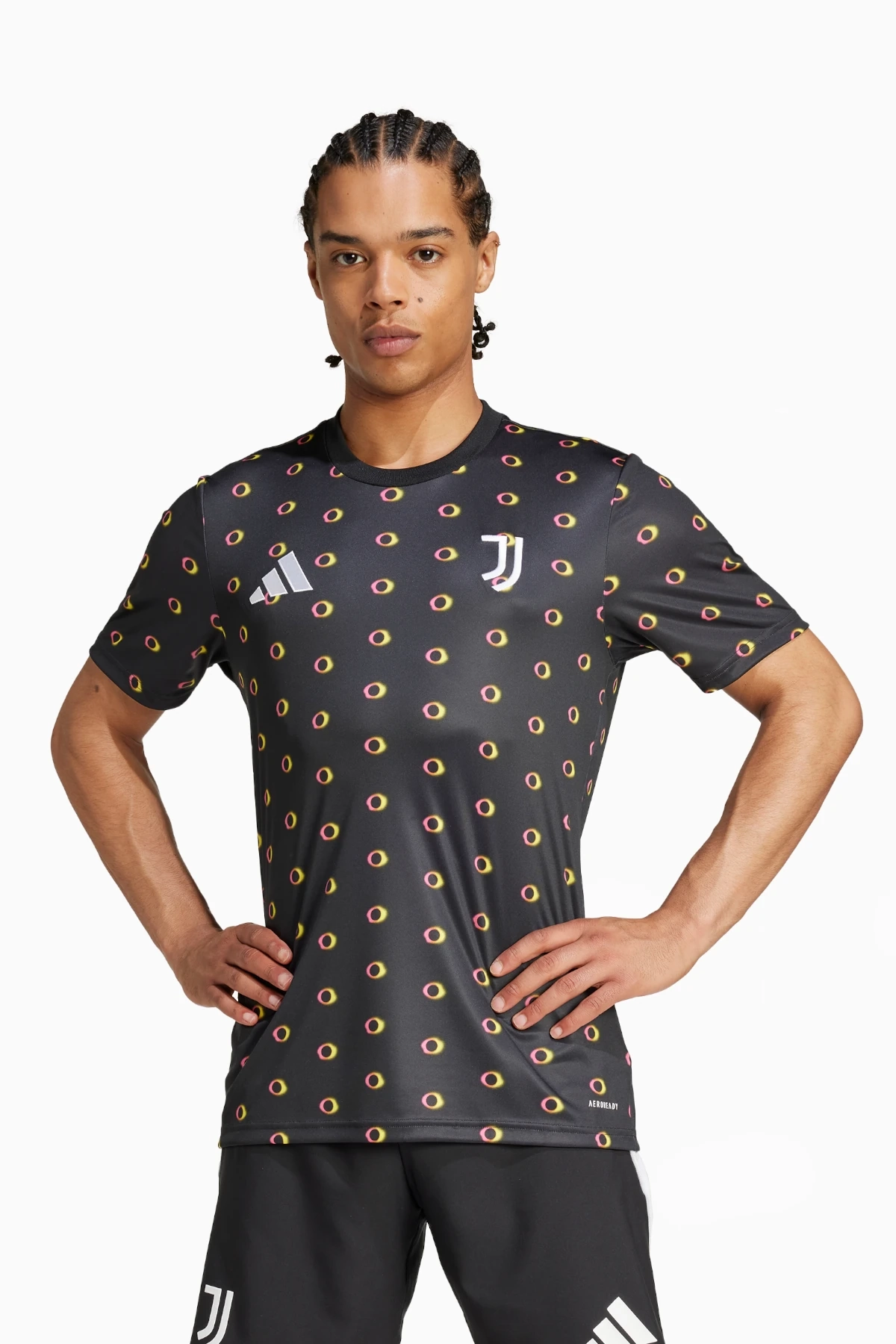 Koszulka adidas Juventus FC 24/25 Pre-Match - Czarny