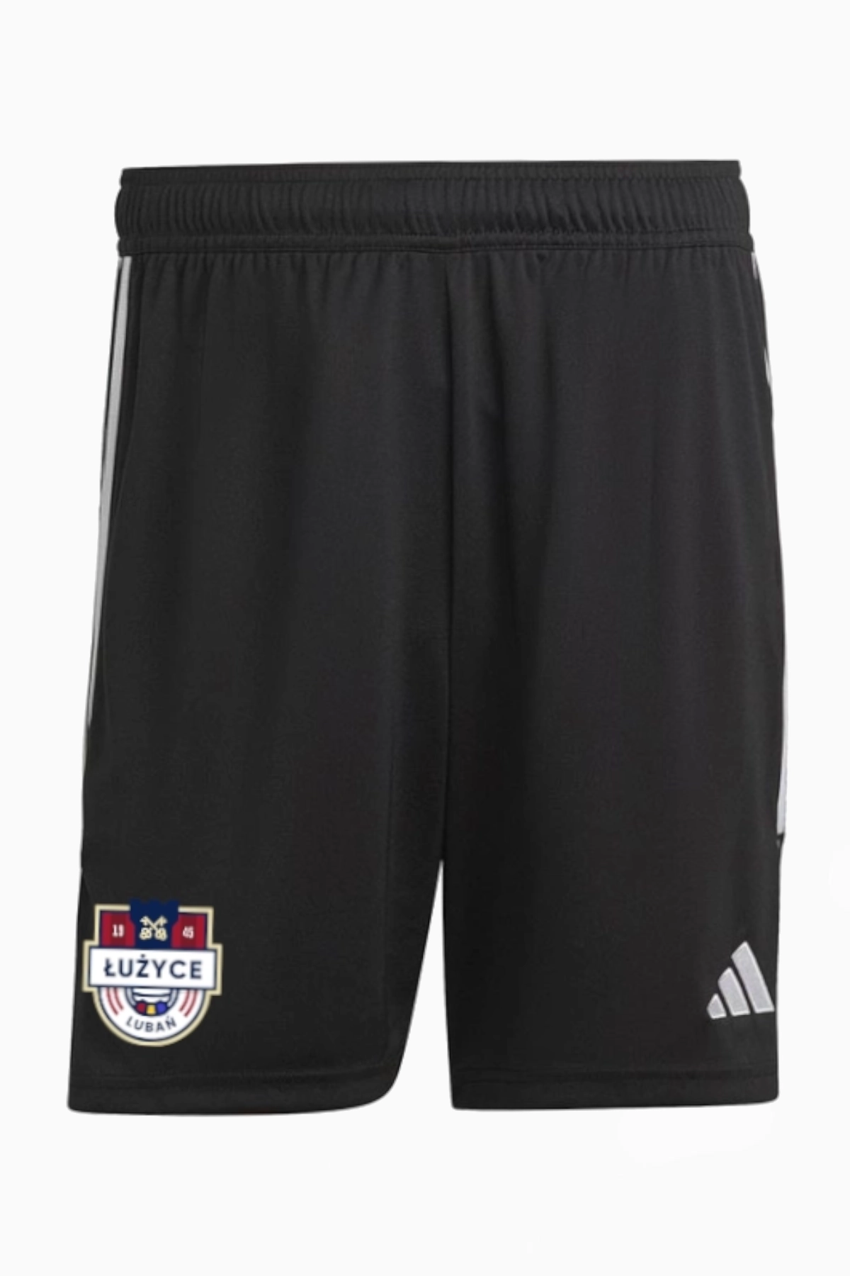 Spodenki adidas Łużyce Lubań 23/24 Junior - Czarny