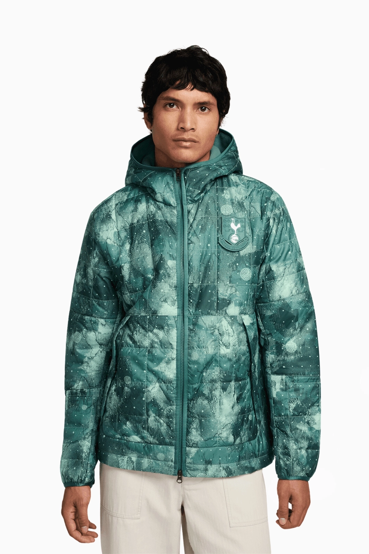Kurtka Nike Tottenham Hotspur 24/25 Fleece-Lined - Zielony