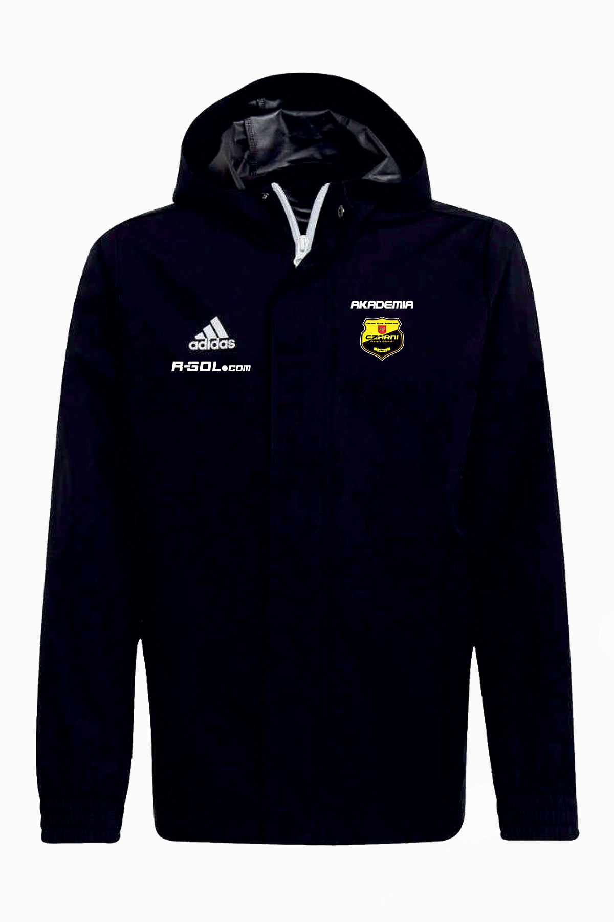 Kurtka adidas Czarni Pruszcz Gdański 24/25 All-Weather Junior - Czarny