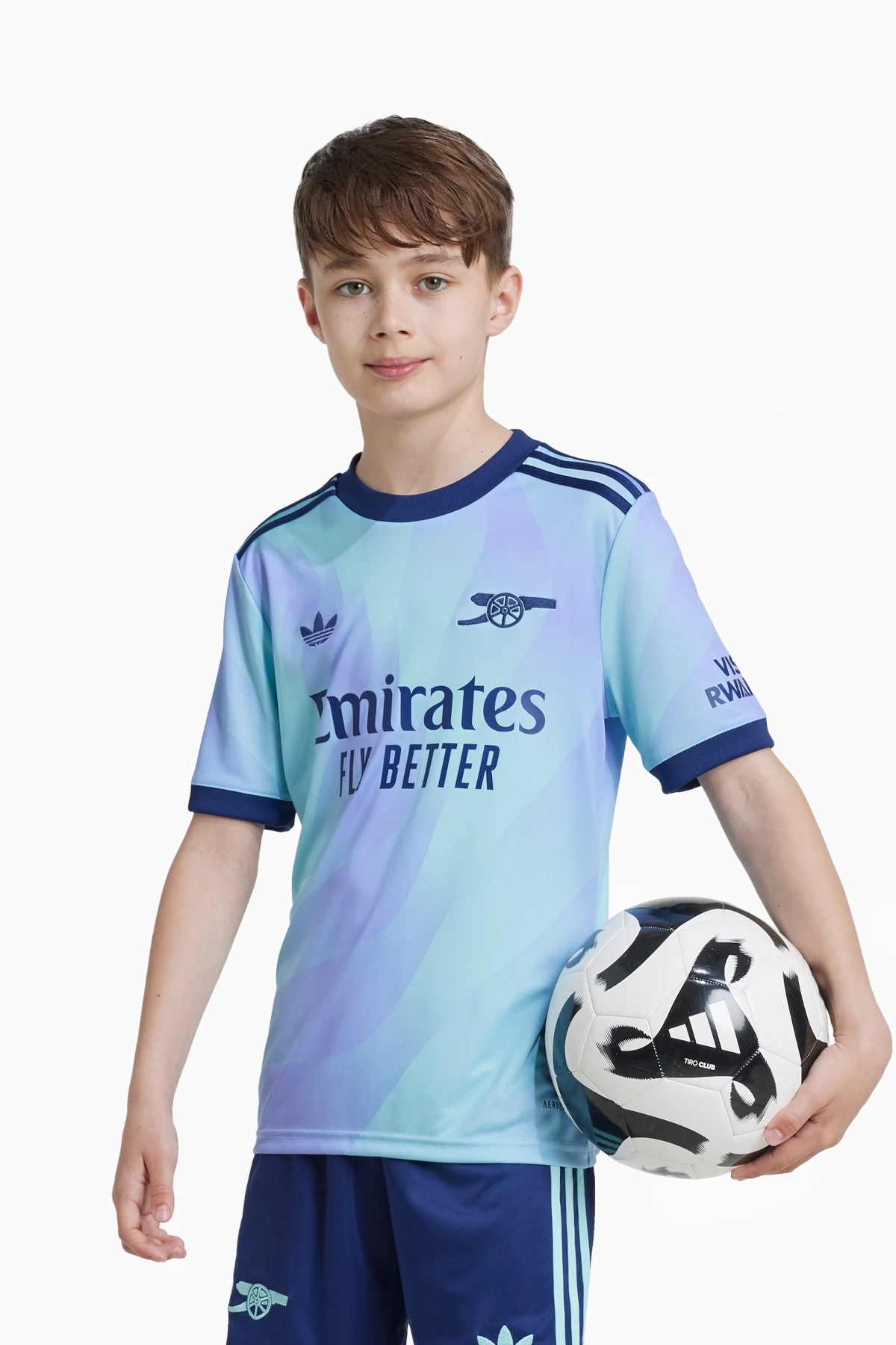 Koszulka adidas Arsenal FC 24/25 Trzecia Replica Junior - Błękitny