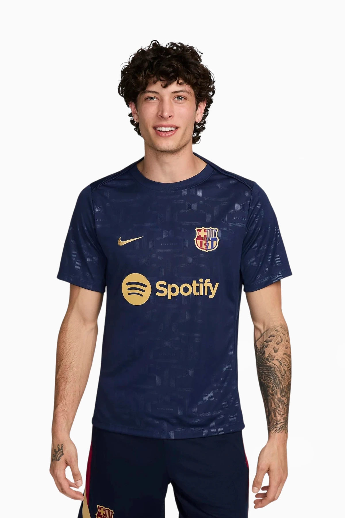Koszulka Nike FC Barcelona 24/25 Academy Pro - Granatowy