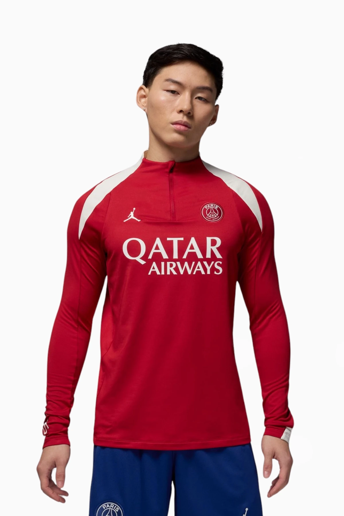 Bluza Nike PSG x Jordan 24/25 Strike - Czerwony
