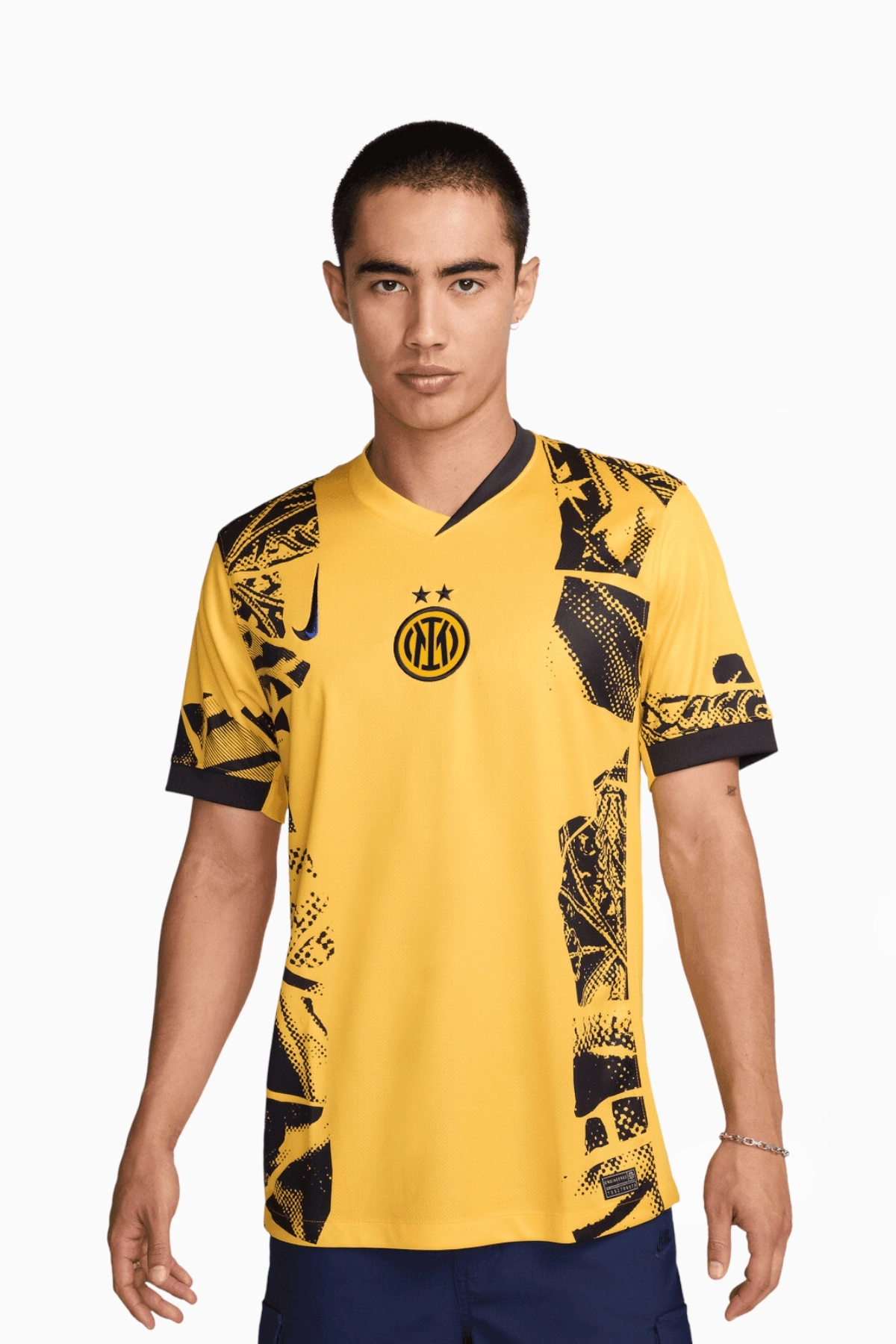 Koszulka Nike Inter Mediolan 24/25 Trzecia Stadium - Żółty