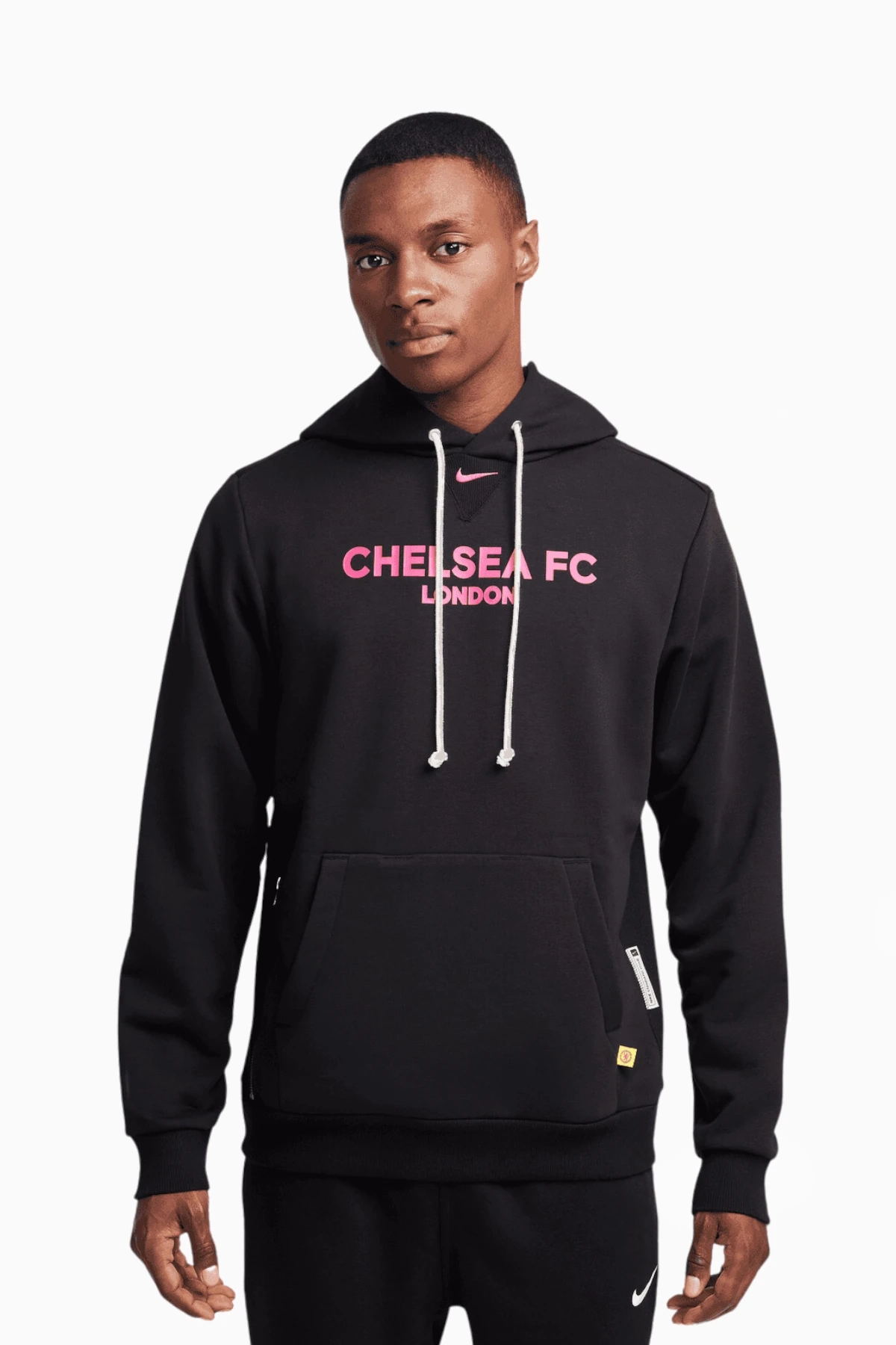 Bluza z kapturem Nike Chelsea FC 24/25 Standard Issue - Czarny