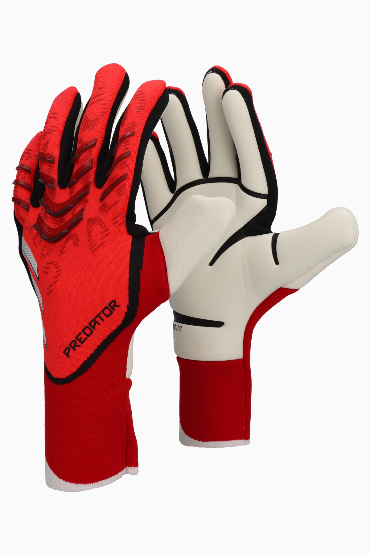 Rękawice adidas Predator Pro - Czerwony