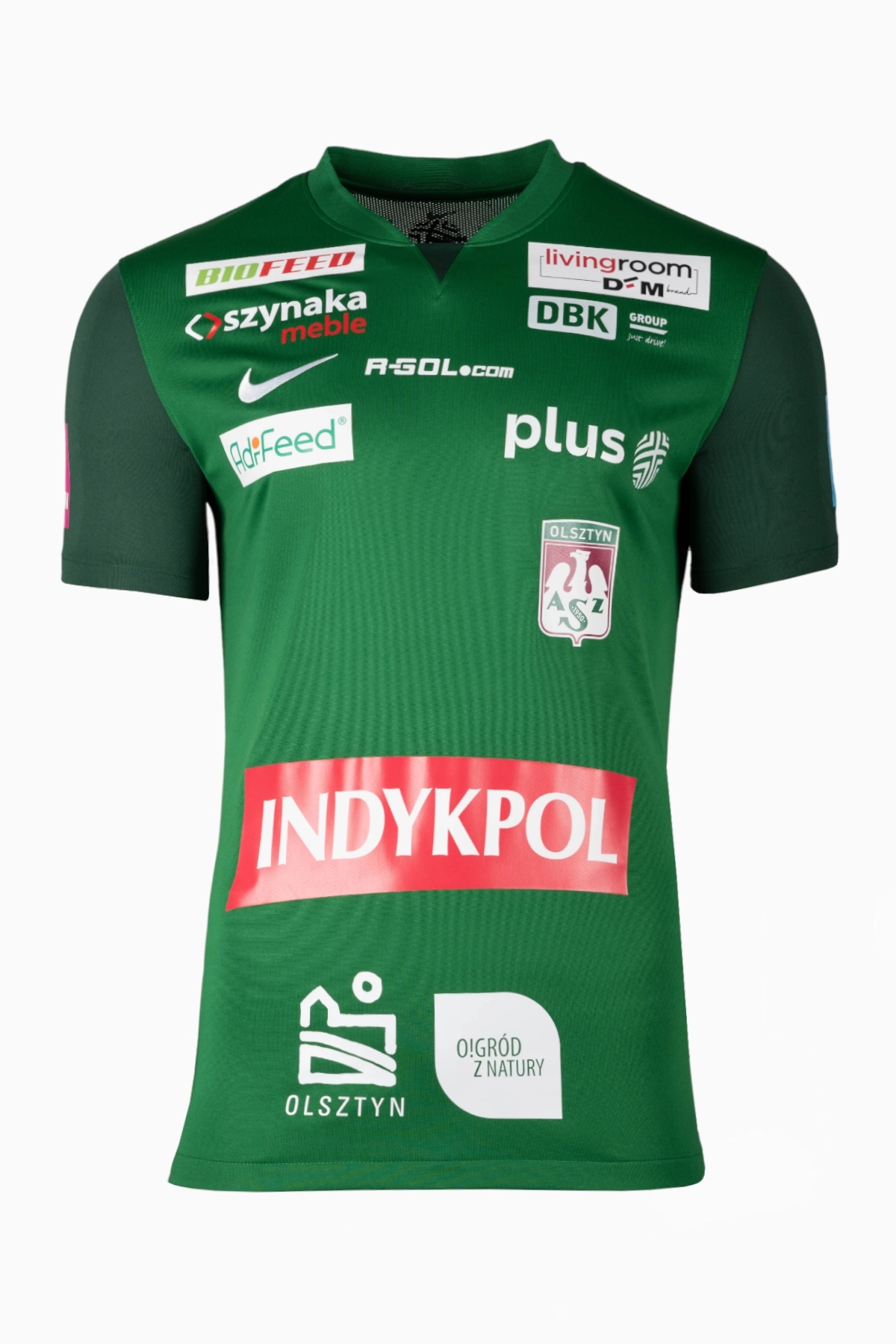 Koszulka Nike AZS Olsztyn 24/25 Junior - Zielony
