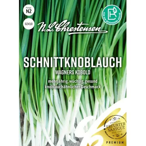 1 szt, Schnittknoblauch Wagners Kobold - Samen: Ilość w opakowaniu: 1 Stück