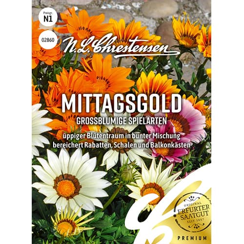 1 szt, Mittagsgold Großblumige Spielarten - Samen: Ilość w opakowaniu: 1 Stück