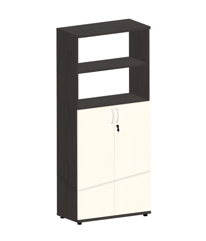 HEBE TS503 regał 80,2x40x184,1h (Kolor korpusu: Szary)