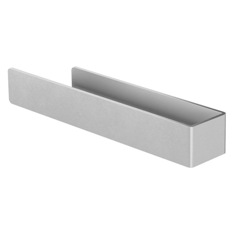 ML-Design wieszak na reczniki bez wiercenia, 22cm srebrny wykonany z aluminium, do montazu na scianie, do zawieszenia, wieszak na reczniki do