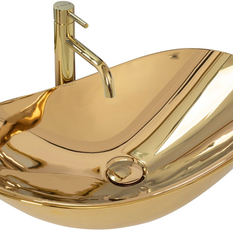 Umywalka nablatowa Rea Royal Gold