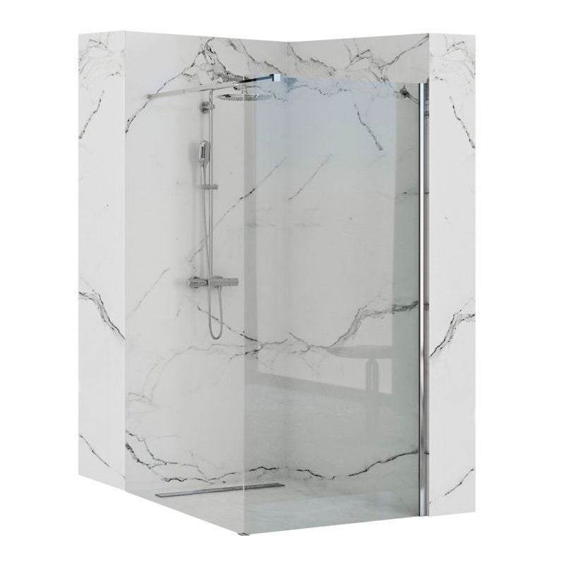 Ścianka prysznicowa Rea Aero N 120 Transparent