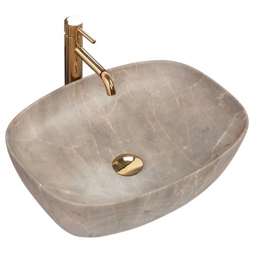 Umywalka nablatowa Rea Freja Beige
