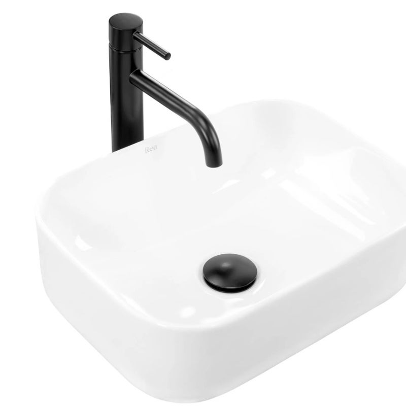 Umywalka nablatowa Rea Demi Mini White