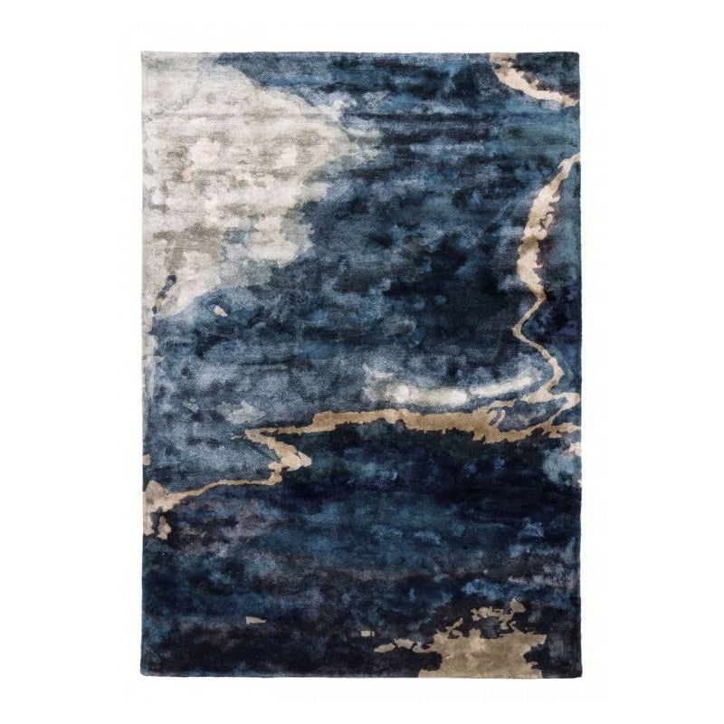Dywan ESCAPE BLUE 200x300 niebieski