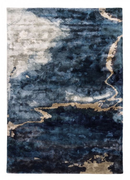 Dywan ESCAPE BLUE 200x300 niebieski
