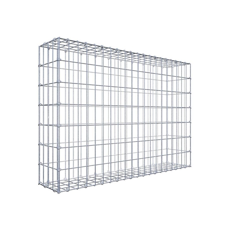 Gabion 100 cm x 70 cm x 20 cm (dł. x wys. x gł.), rozmiar oczka 5 cm x 10 cm, pierścień C