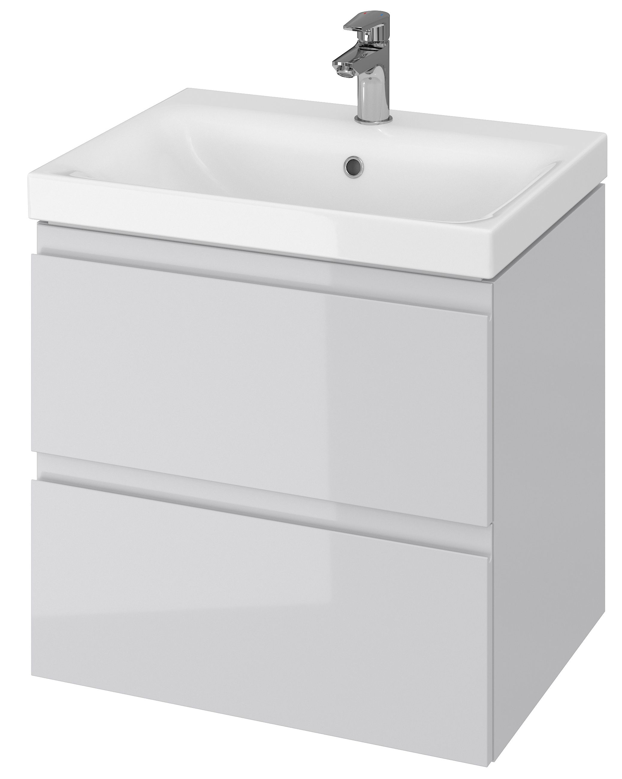 Cersanit Moduo szafka 60 cm podumywalkowa szara S929-009