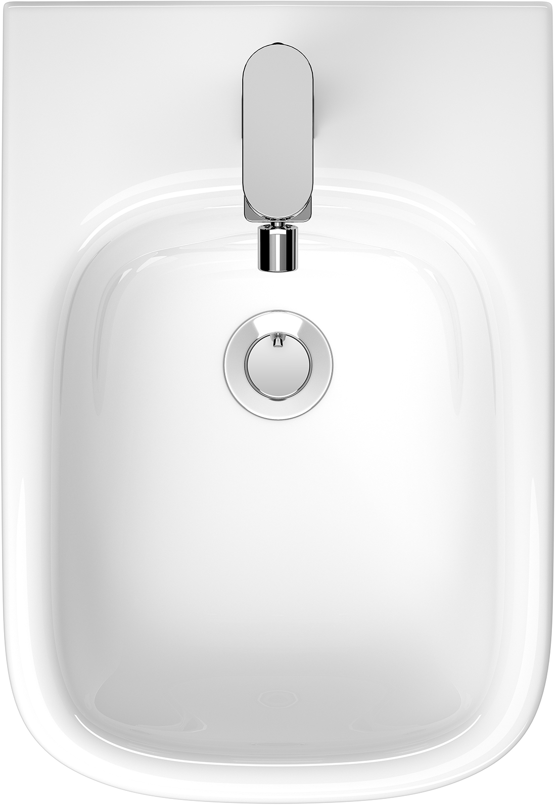 Cersanit Larga bidet wiszący prostokątny biały K120-012