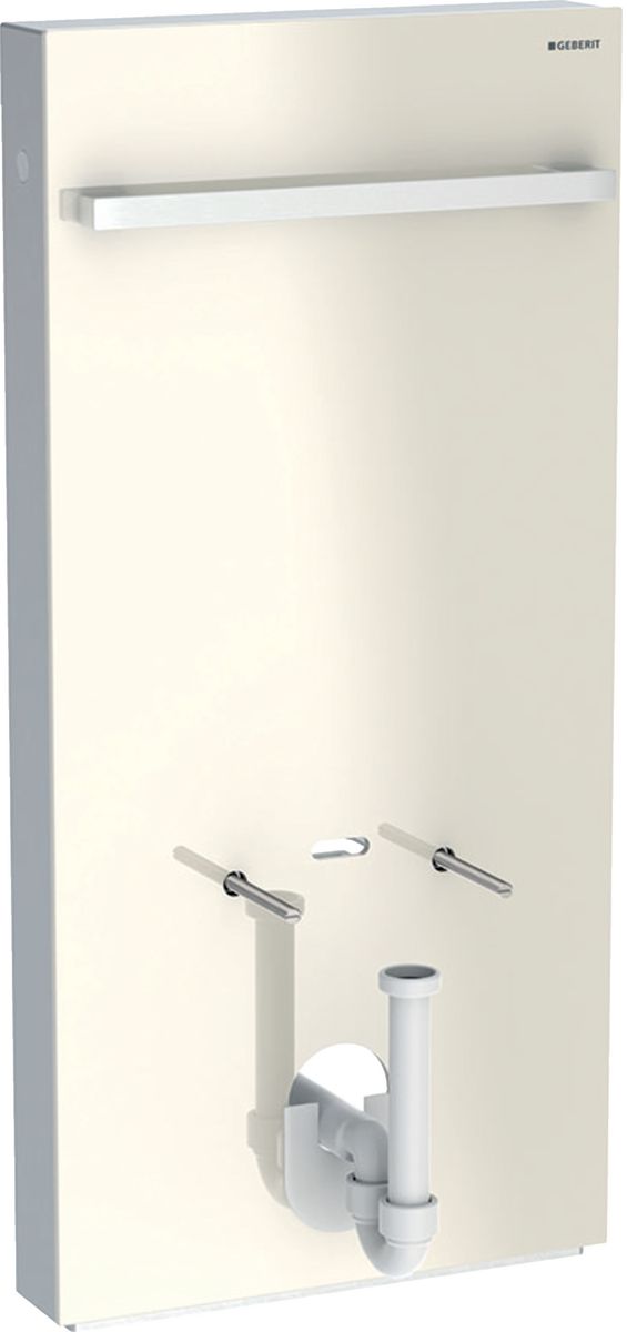 Geberit Monolith moduł sanitarny do bidetu szkło szary piasek/aluminium 131.030.JL.5