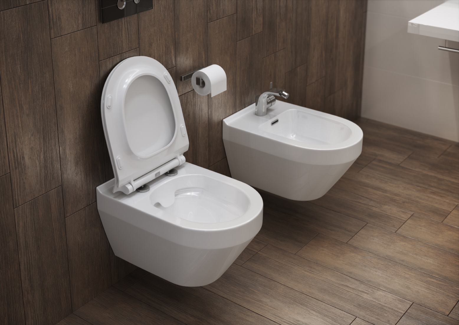 Cersanit Crea miska WC CleanOn wisząca biała K114-015-ECO - Wysyłka w 24h