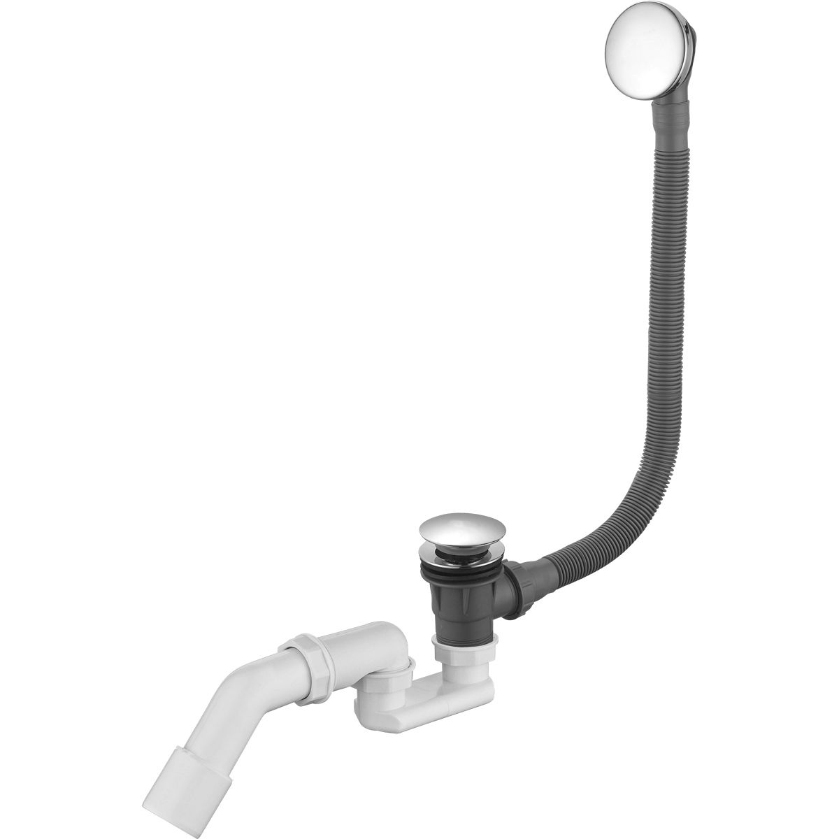 Oltens Fusa syfon wannowy klik-klak chrom 03002100 - Wysyłka w 24h