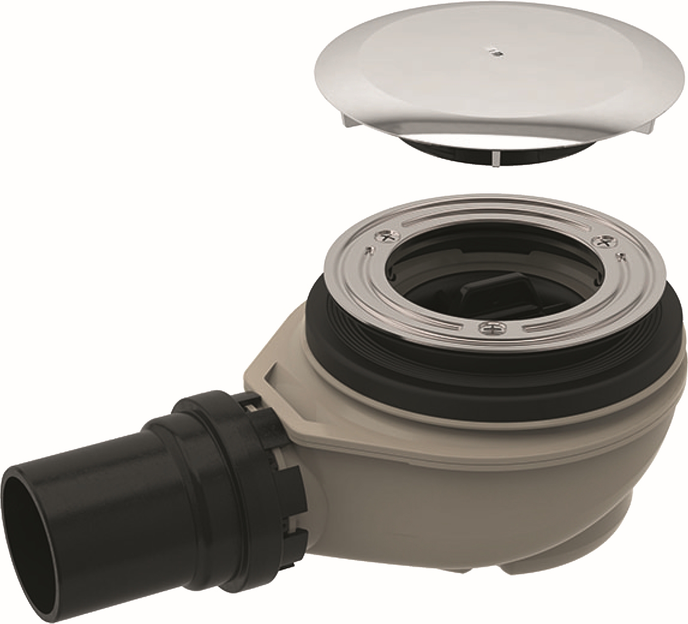 Geberit Uniflex zestaw odpływowy do brodzika d90 kompletny chrom błyszczący 150.551.21.1