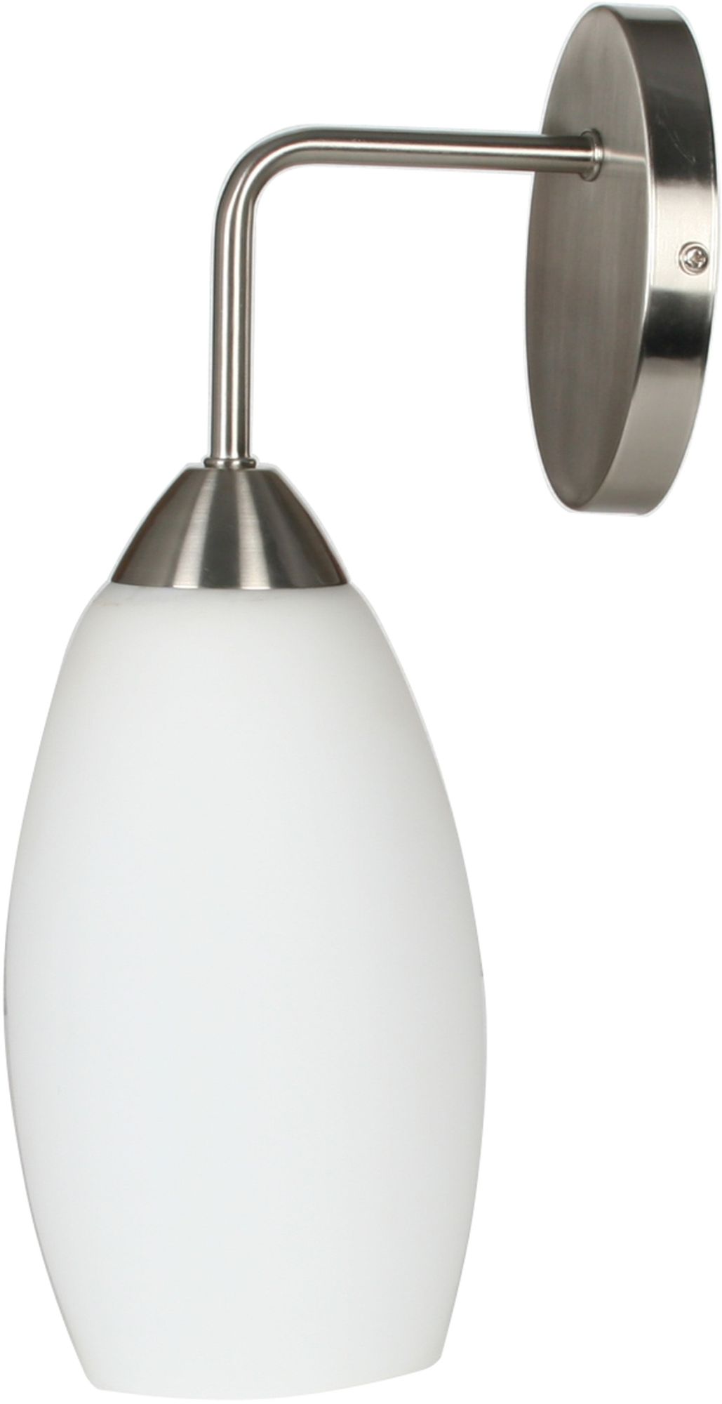 Candellux Modus kinkiet 1x60W nikiel mat/biały 21-10547 - Wysyłka w 24h