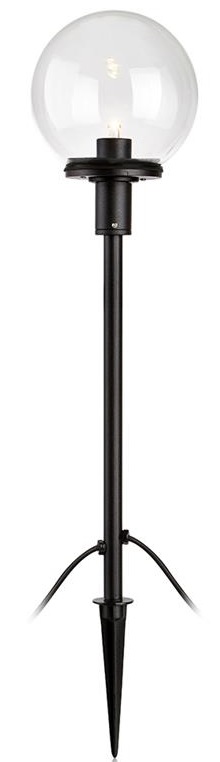 Markslöjd Garden 24 lampa gruntowa 1x3W czarna/przezroczysta 107283