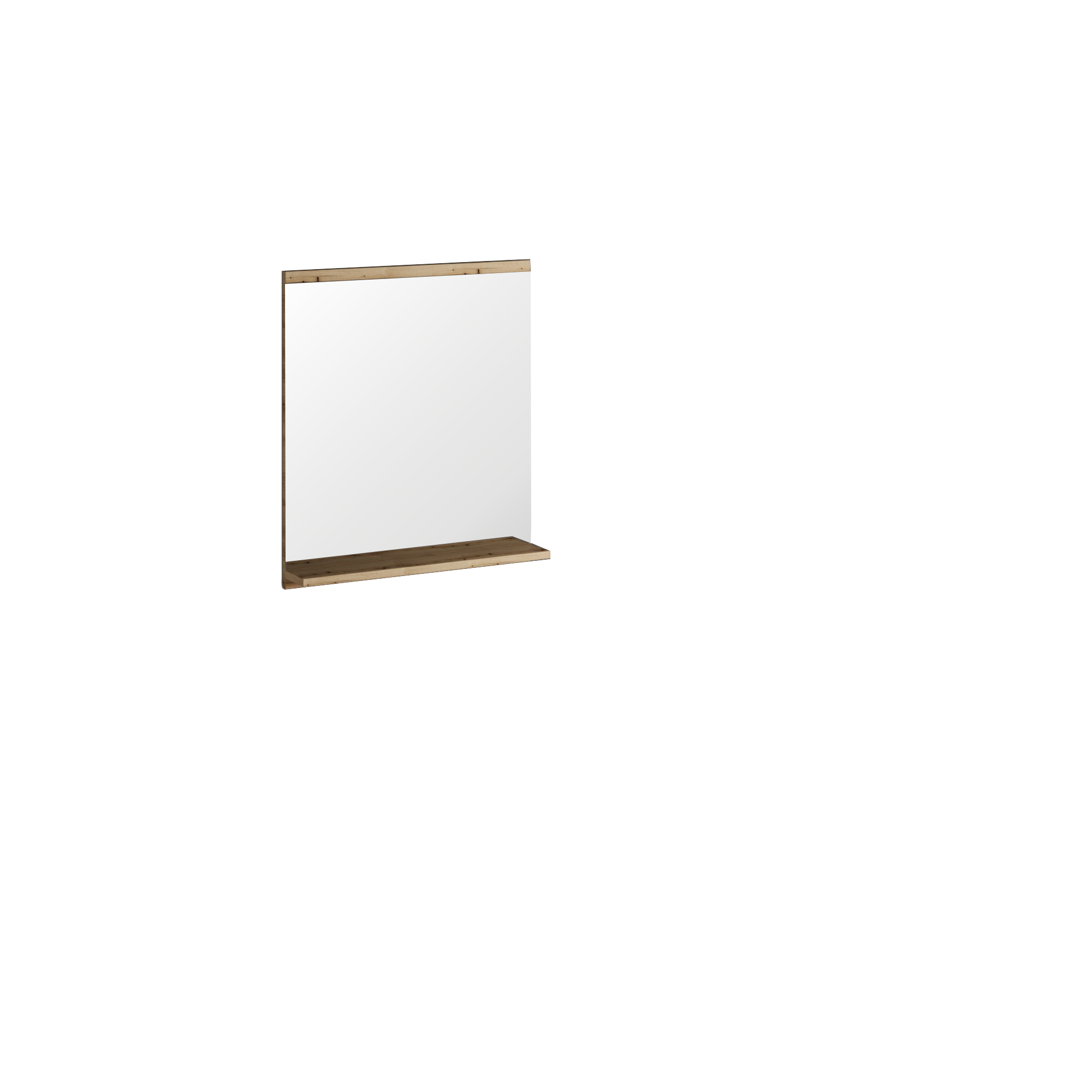 Comad Nova Oak lustro 50x57 cm kwadratowe drewno NOVA OAK A 84-50