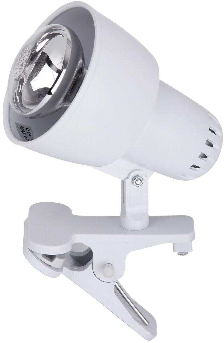 Rabalux Clip kinkiet 1x40W biały 4356