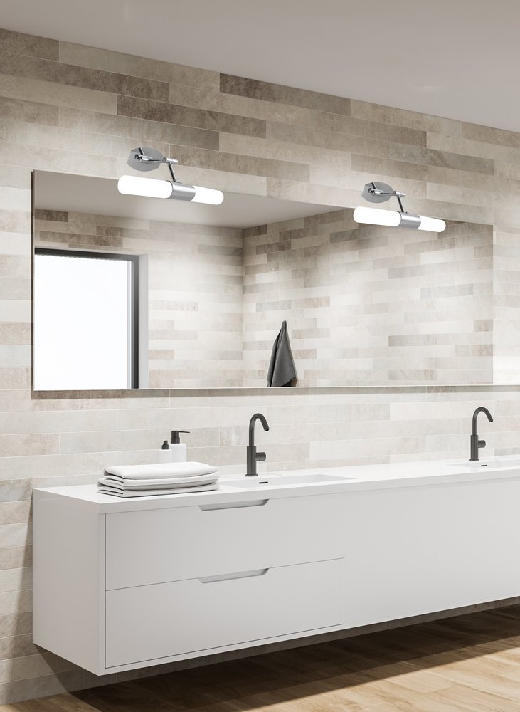 Candellux Jadet kinkiet 2x40W chrom/biały 22-27859 - Wysyłka w 24h