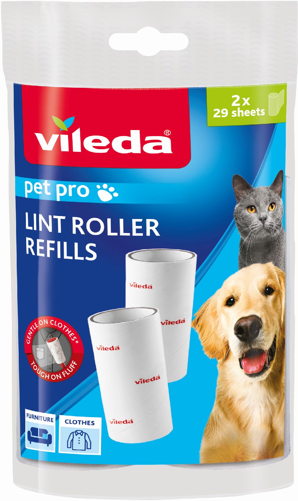 Vileda Pet Pro wkład do rolki do ubrań 173392 - Wysyłka w 24h