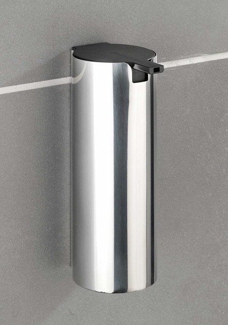 Wenko Detroit dozownik do mydła 240 ml ścienny srebrny 23354100