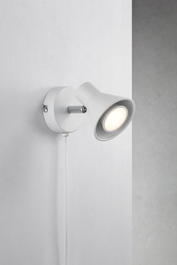 Nordlux Eik kinkiet 1x35W biały 45761001