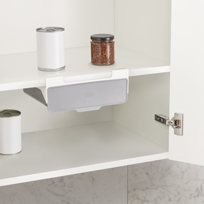 Joseph Joseph Cupboard Store organizer szuflada podpółkowa szary/biały 85148